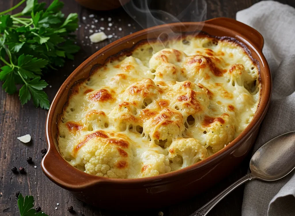 Creamy, Cheesy Cauliflower Gratin Recipe You’ll Crave
