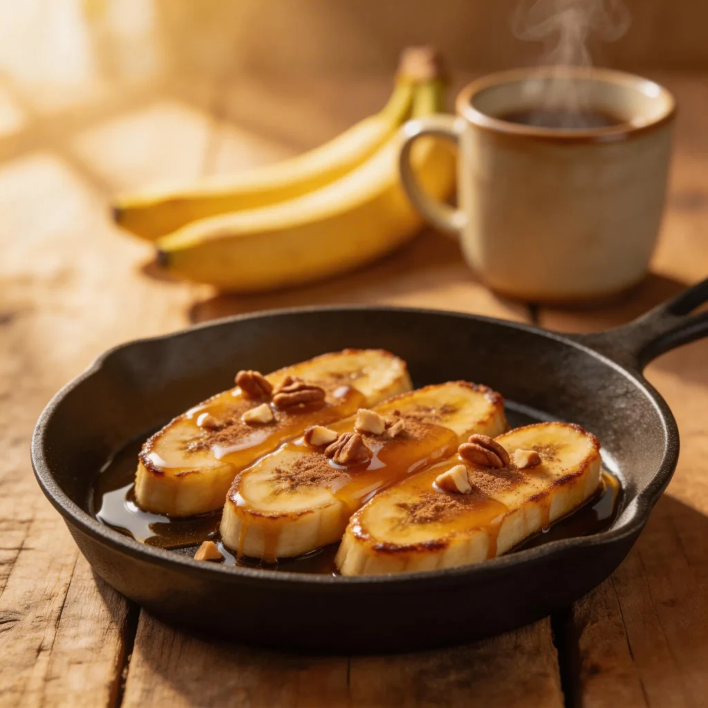 Maple Fried Bananas – Sweet Breakfast Treat