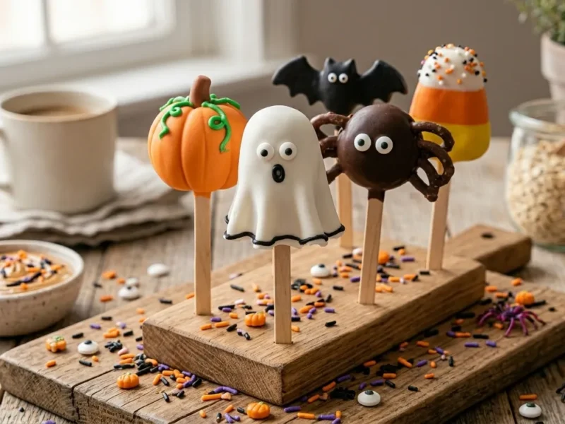 Easy Halloween Cake Pops for Kids – Cute & Spooky Treats