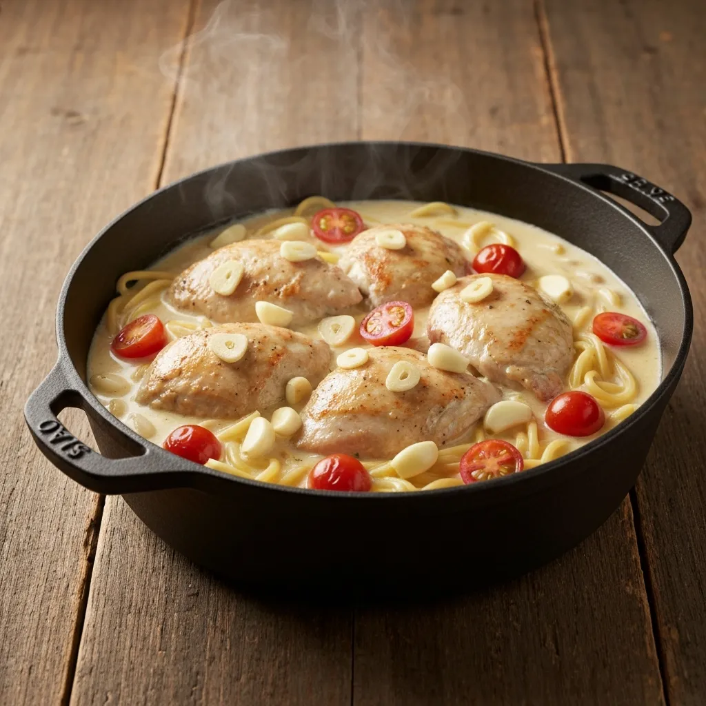 One-Pot Chicken Alfredo