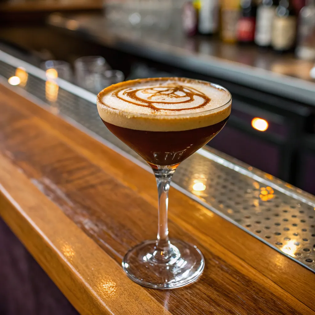Salted Caramel Espresso Martini