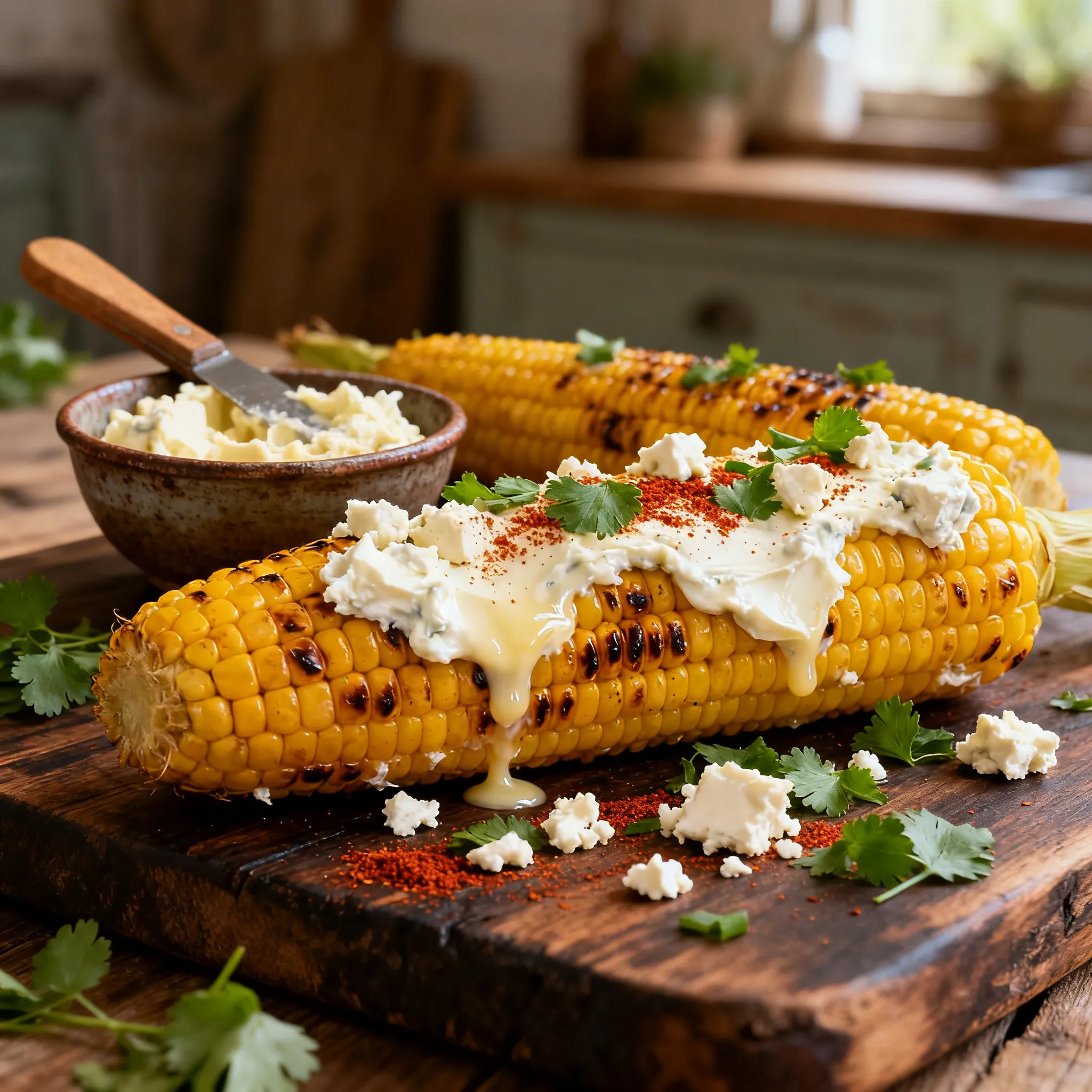 Homemade Street Corn Garlic Feta Butter (Ready in 15 Minutes)