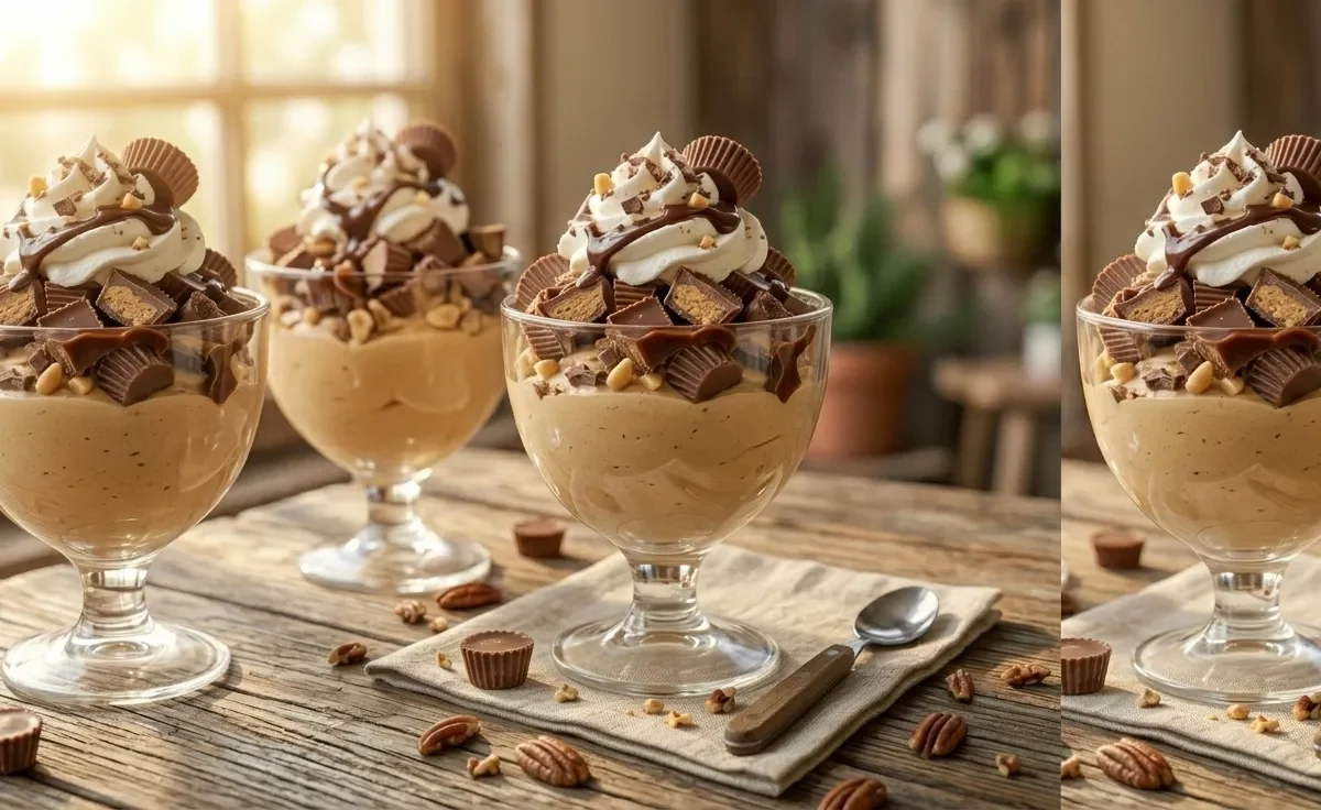 5-Minute Peanut Butter Cup Mousse – Creamy No-Bake Dessert