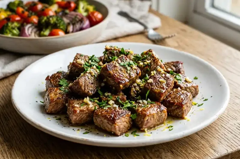 Air Fryer Steak Bites – Quick & Juicy Dinner Recipe