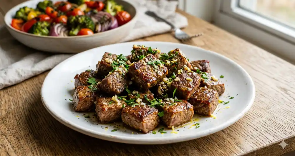 Air Fryer Steak Bites – Quick & Juicy Dinner Recipe