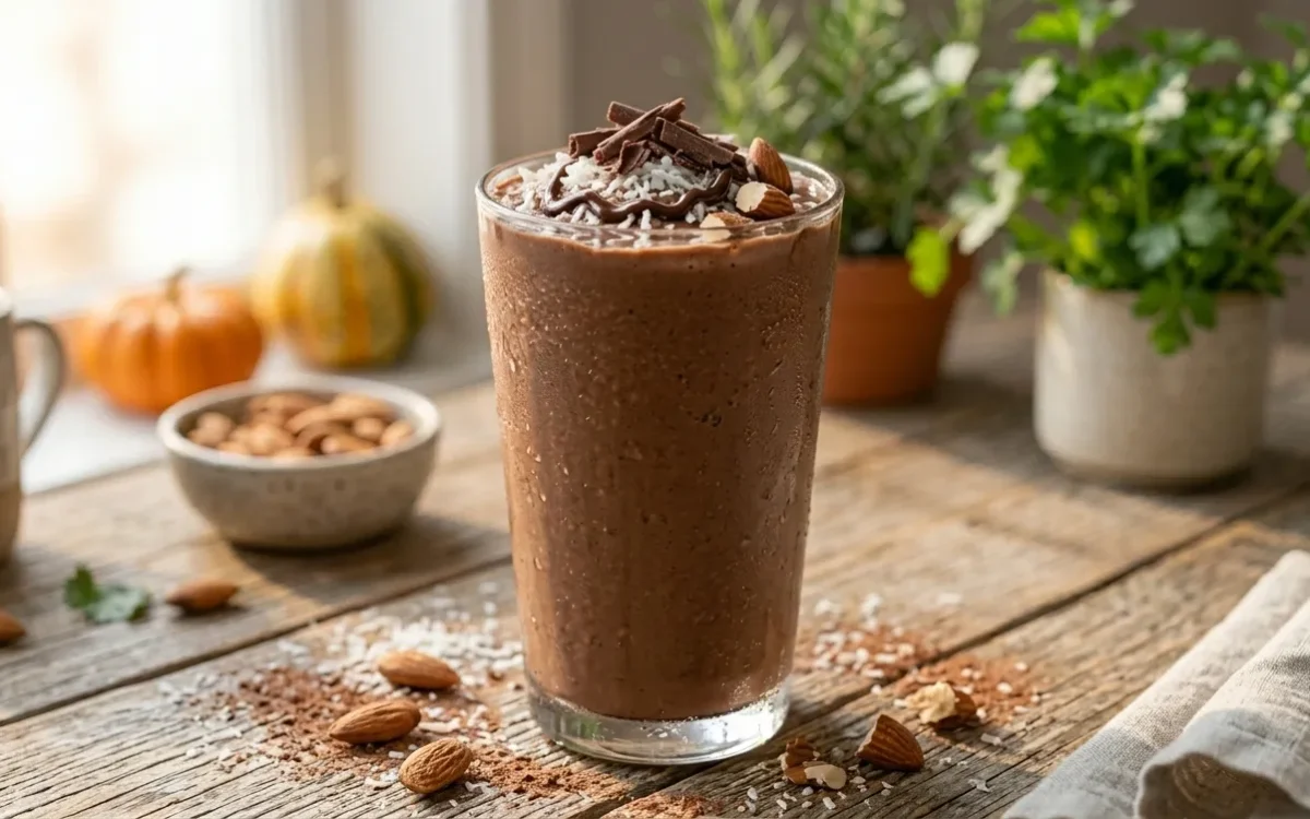 Almond Joy Smoothie Recipe – Creamy, Chocolatey & Dairy-Free