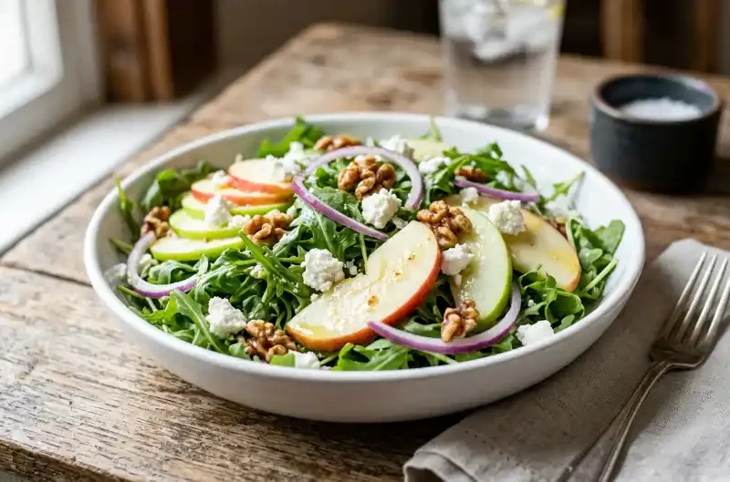 Apple Arugula Salad (Fresh & Easy Recipe)