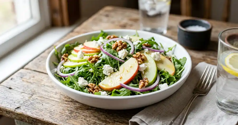 Apple Arugula Salad (Fresh & Easy Recipe)