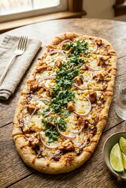 BBQ Ranch Chicken Flatbread – Quick & Flavorful Dinner or Lunch