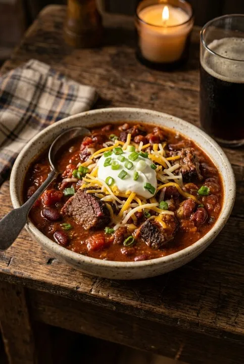 Brisket Chili (Rich & Smoky Comfort Food)1