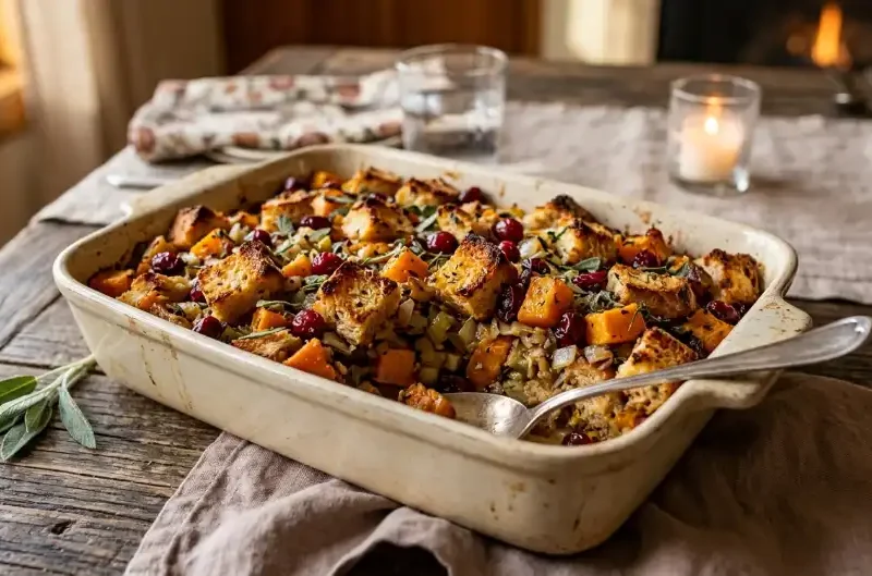Butternut Squash Stuffing (Savory & Comforting Side Dish)