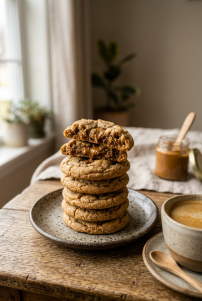 Cookie Butter Cookies (Soft & Chewy)