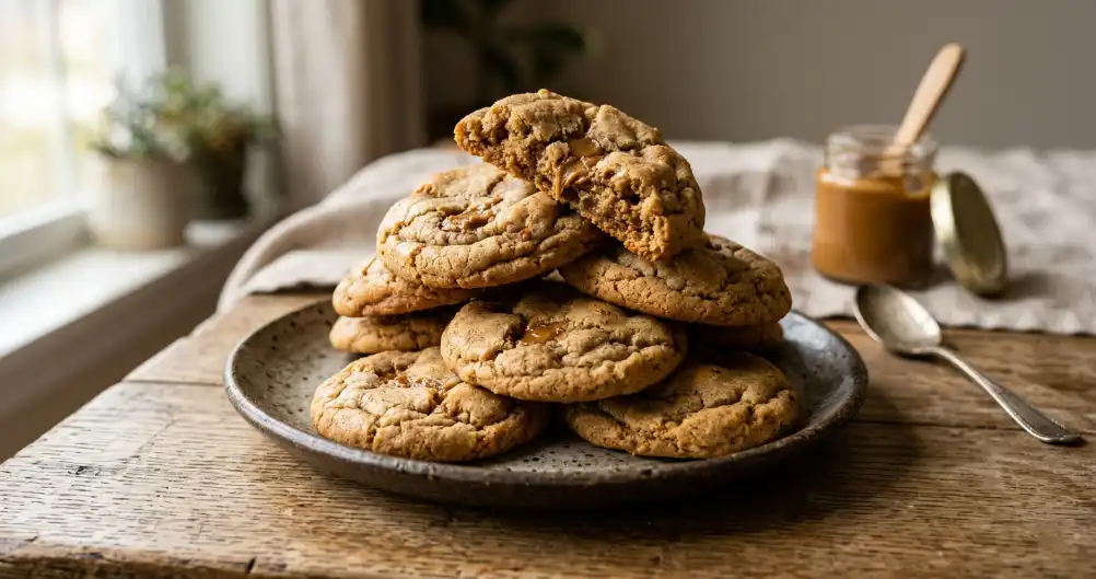 Cookie Butter Cookies (Soft & Chewy)