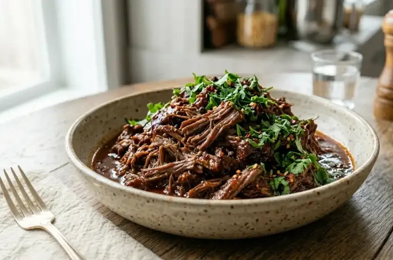 Crock Pot Shredded Beef – Tender & Flavorful Slow Cooker Dinner