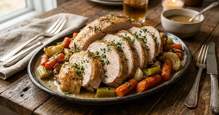 Crock Pot Turkey Breast (Juicy & Easy Slow Cooker Recipe)