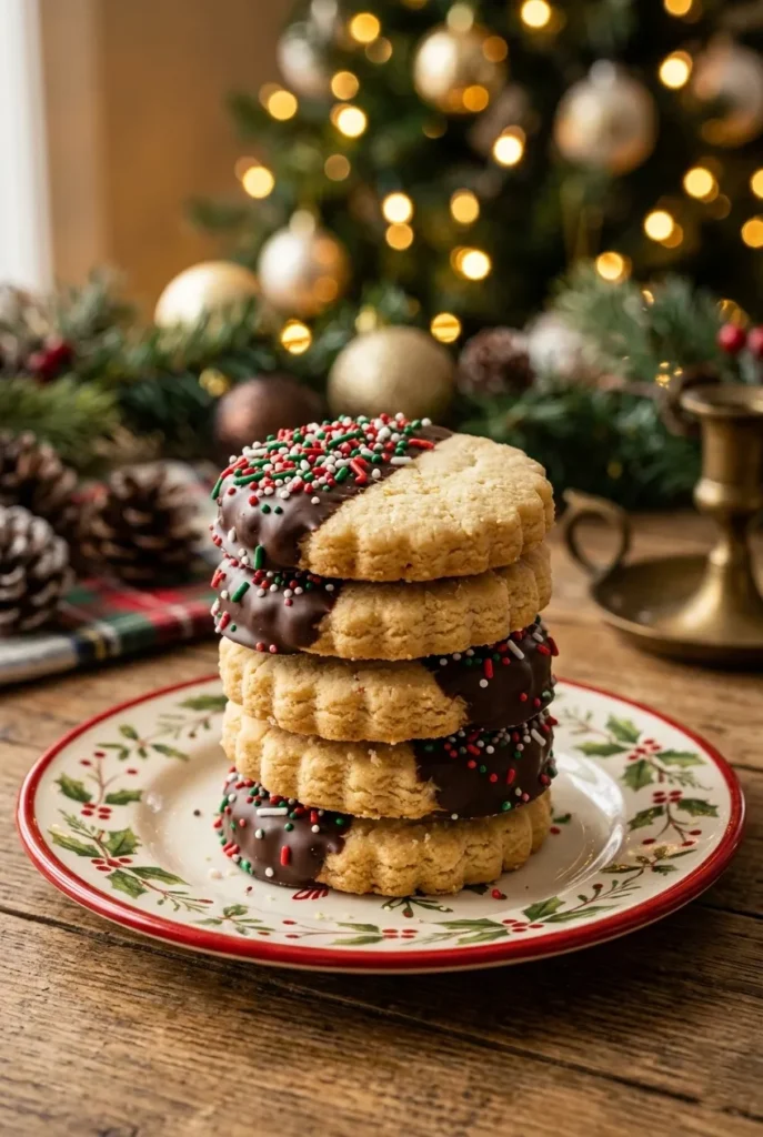 Easy Christmas Shortbread Cookies – Buttery Holiday Cookies That Melt in Your Mouth