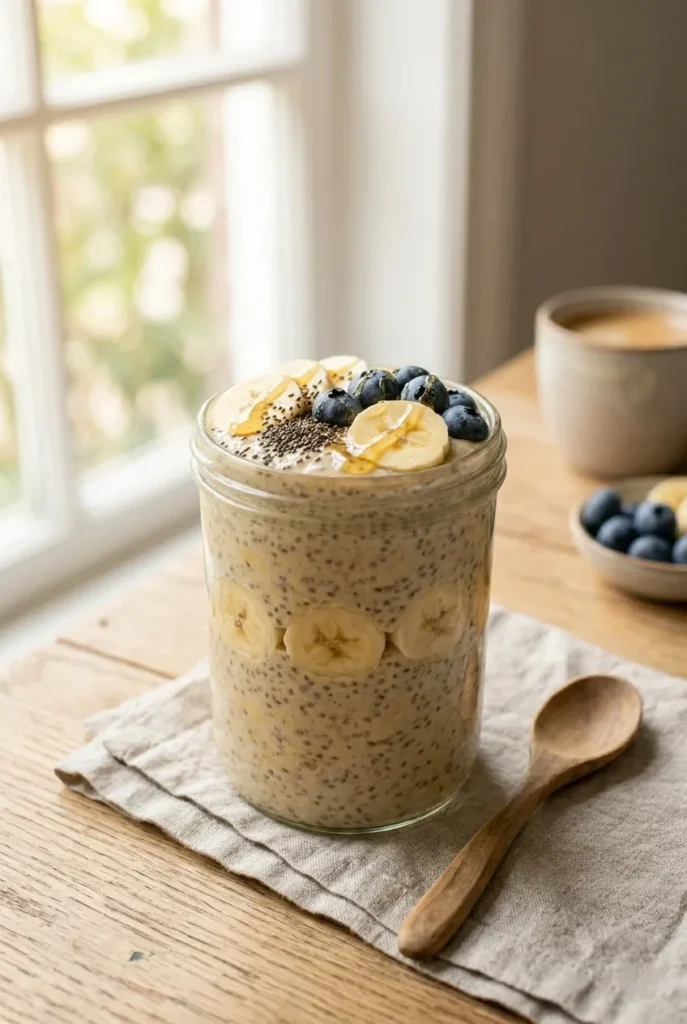 Banana Chia Pudding (Healthy & Easy Breakfast Recipe)