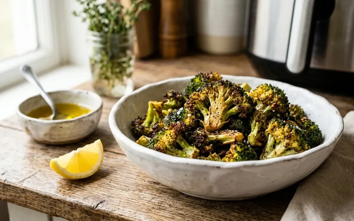 Air Fryer Broccoli (Crispy & Healthy Side Dish)