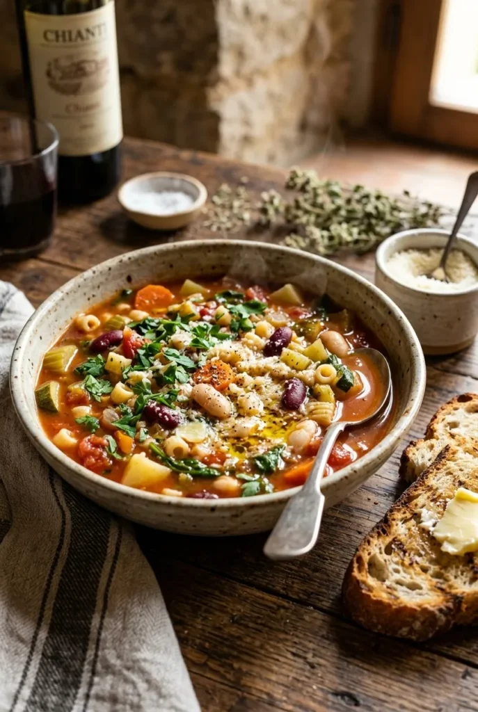 Chunky Italian Vegetable Soup (Hearty & Easy One-Pot Recipe)