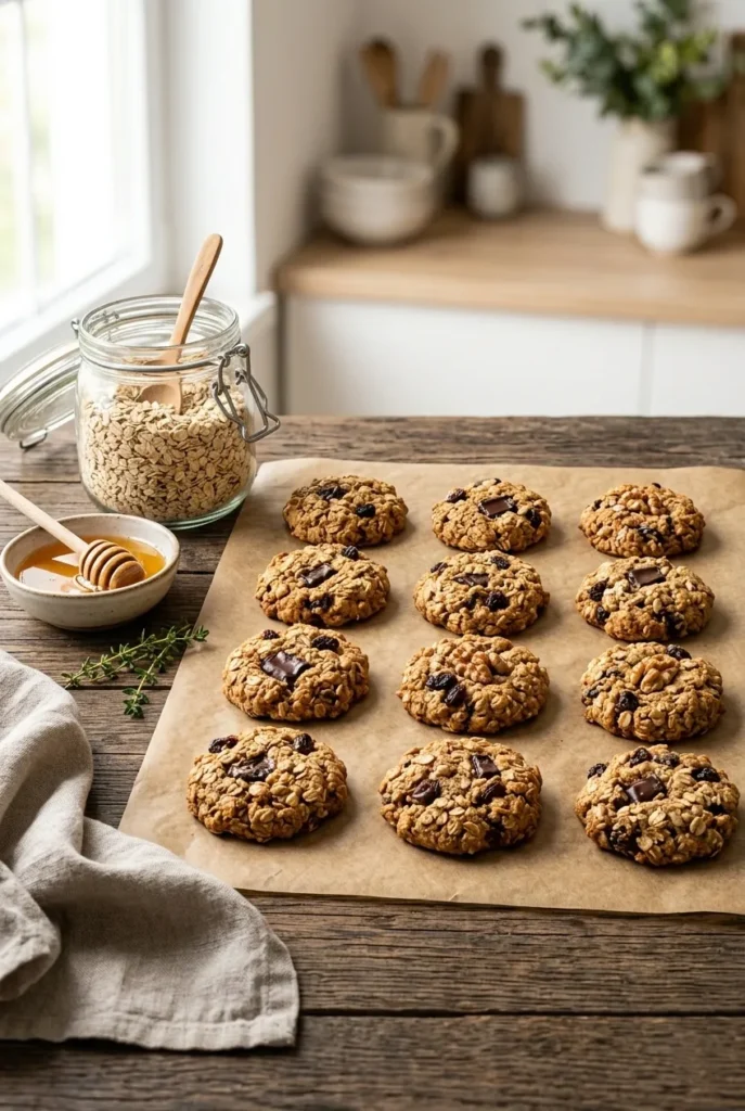 Healthy Gluten Free Oatmeal Cookies Recipe