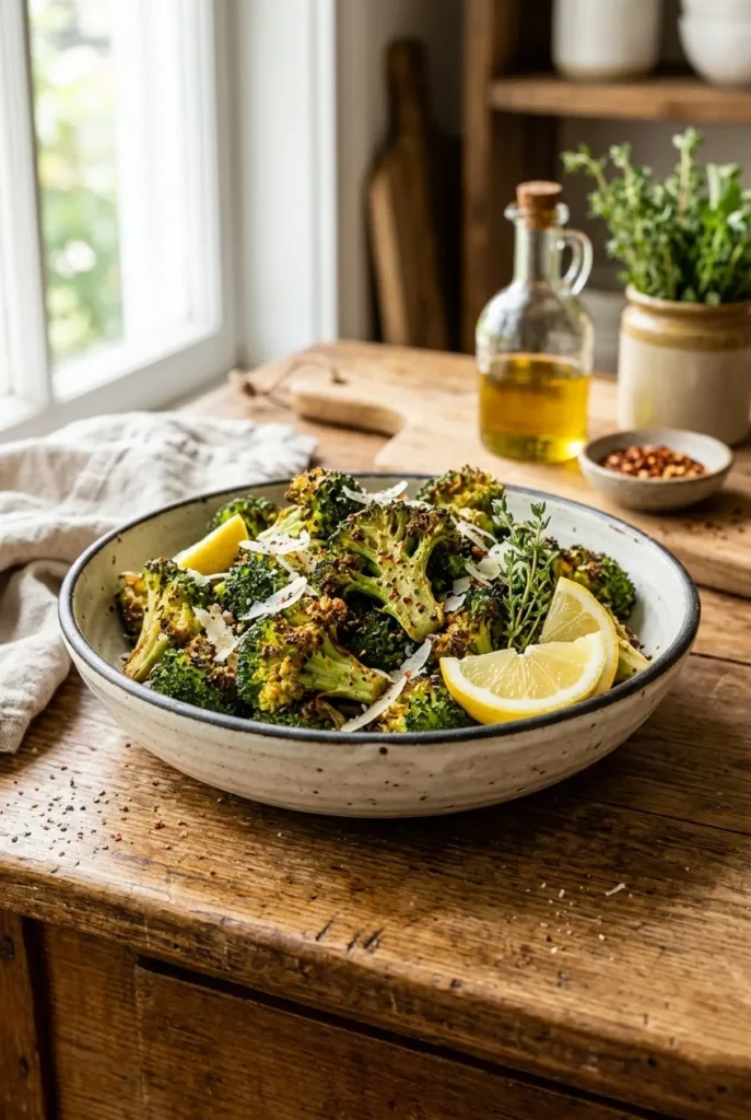 Air Fryer Broccoli (Crispy & Healthy Side Dish)