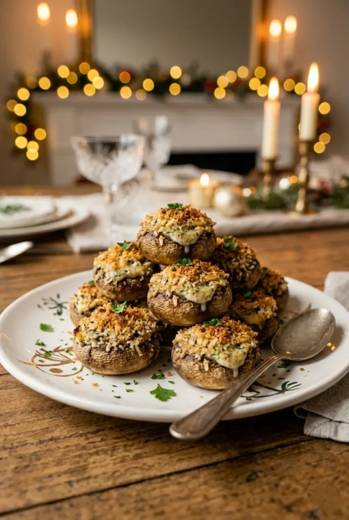 Air Fryer Stuffed Mushrooms – Perfect Holiday Appetizer
