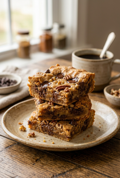 Gluten Free Blondies (Soft, Chewy & Easy Recipe)