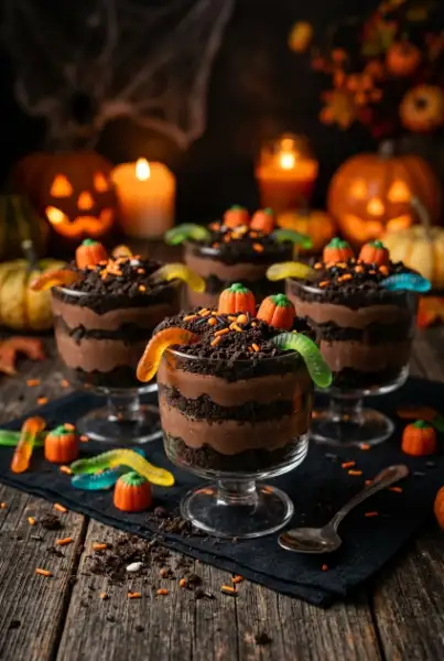 Halloween Oreo Dirt Cake – Easy No-Bake Spooky Dessert for Kids 1_resized