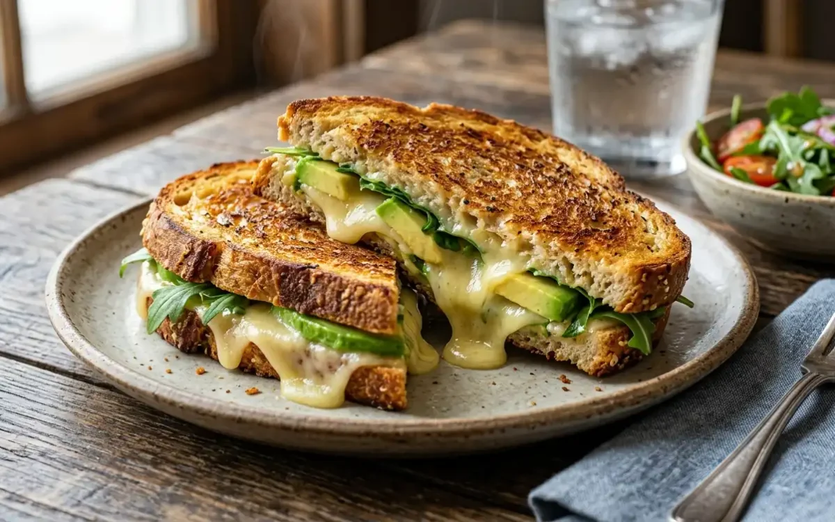 Havarti Avocado Arugula Grilled Cheese (Creamy & Gourmet)