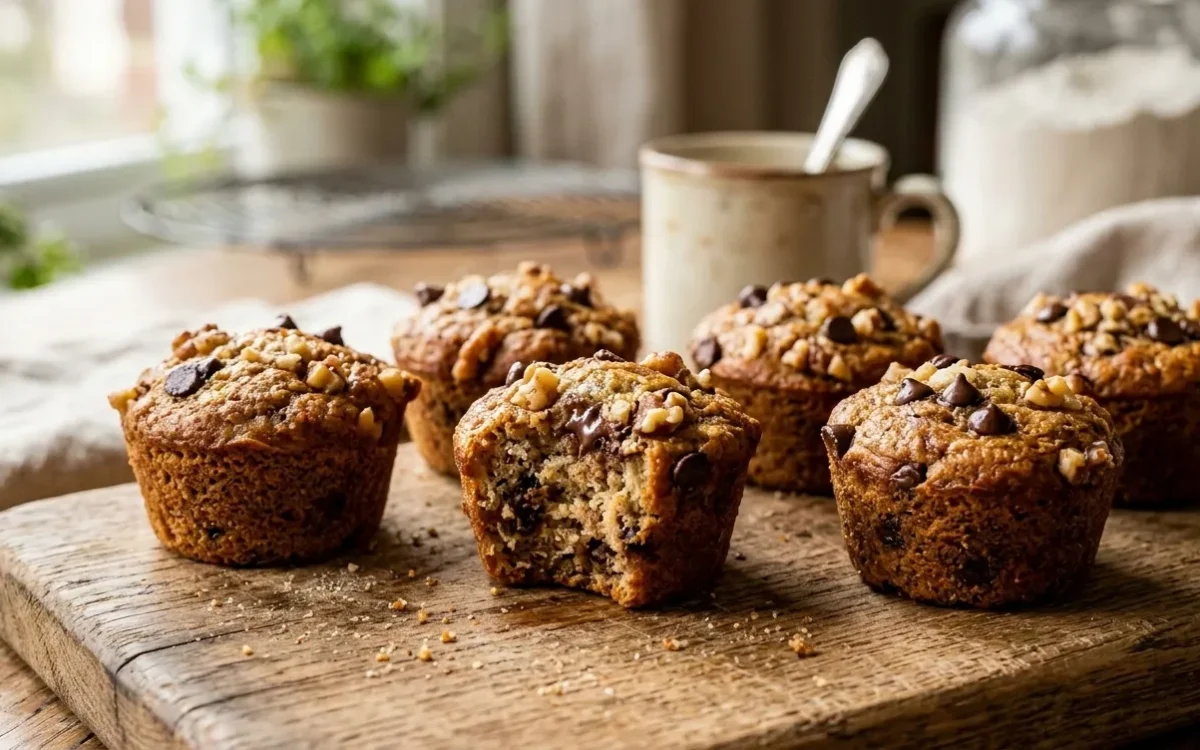 Healthy Banana Bread Bites (Easy & Naturally Sweetened)
