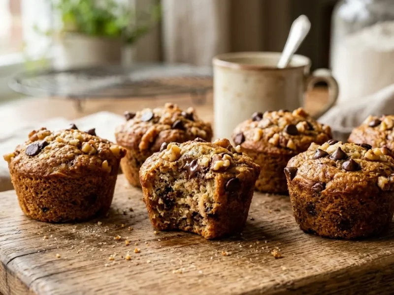 Healthy Banana Bread Bites (Easy & Naturally Sweetened)