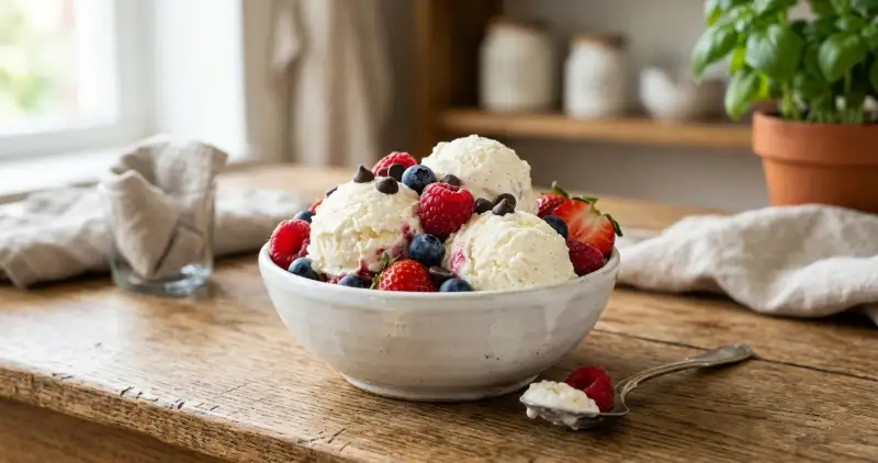 Healthy Cottage Cheese Ice Cream – High-Protein Creamy Dessert