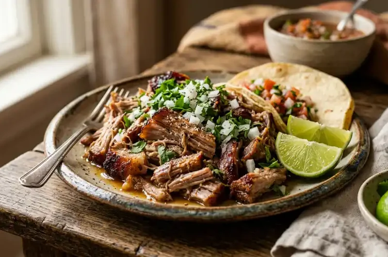Instant Pot Carnitas (Slow Cooker Option Included)