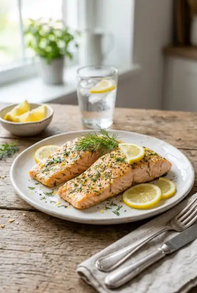 Lemon Dill Salmon – Fresh & Zesty Dinner Recipe