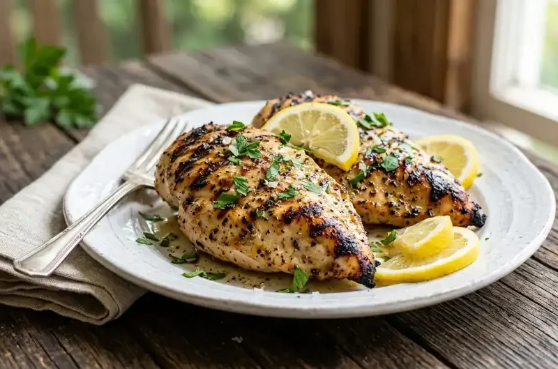 Lemon Pepper Grilled Chicken – Zesty & Juicy Dinner Recipe