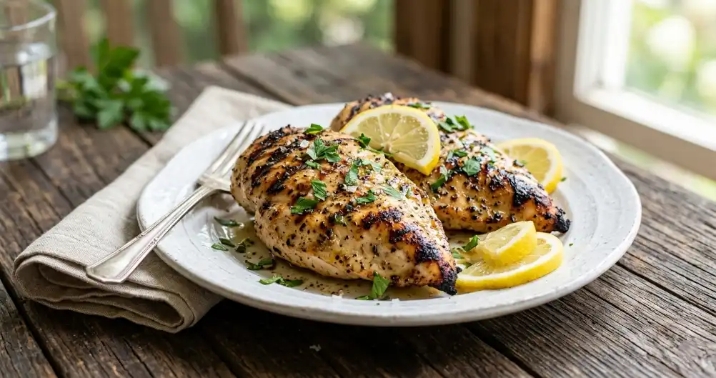 Lemon Pepper Grilled Chicken – Zesty & Juicy Dinner Recipe