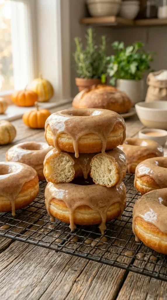 Maple Vanilla Glazed Donuts You’ll Want Every Morning