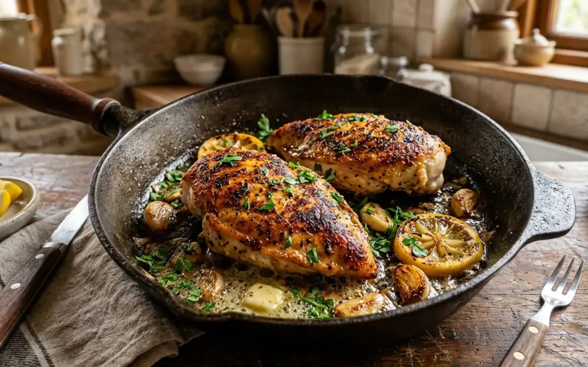 Pan Seared Chicken (Juicy & Easy Recipe)