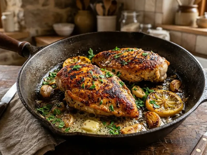 Pan Seared Chicken (Juicy & Easy Recipe)