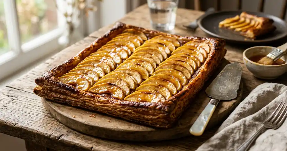 Puff Pastry Apple Tart (Easy & Delicious)