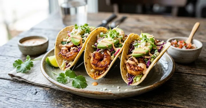 Spicy Shrimp Tacos (Easy & Flavorful Recipe)