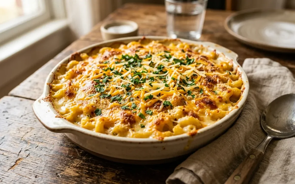 Easy Baked Mac and Cheese Without Roux (Creamy & Quick)