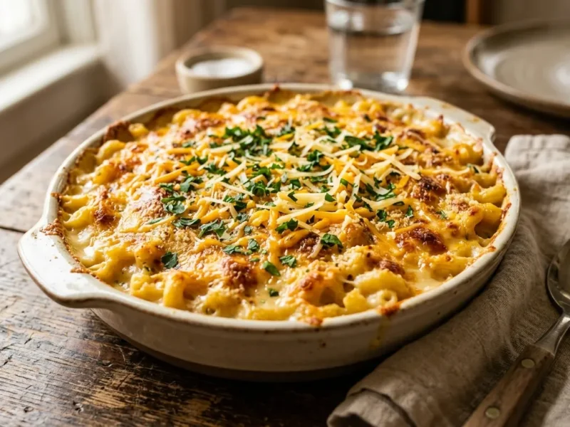 Easy Baked Mac and Cheese Without Roux (Creamy & Quick)