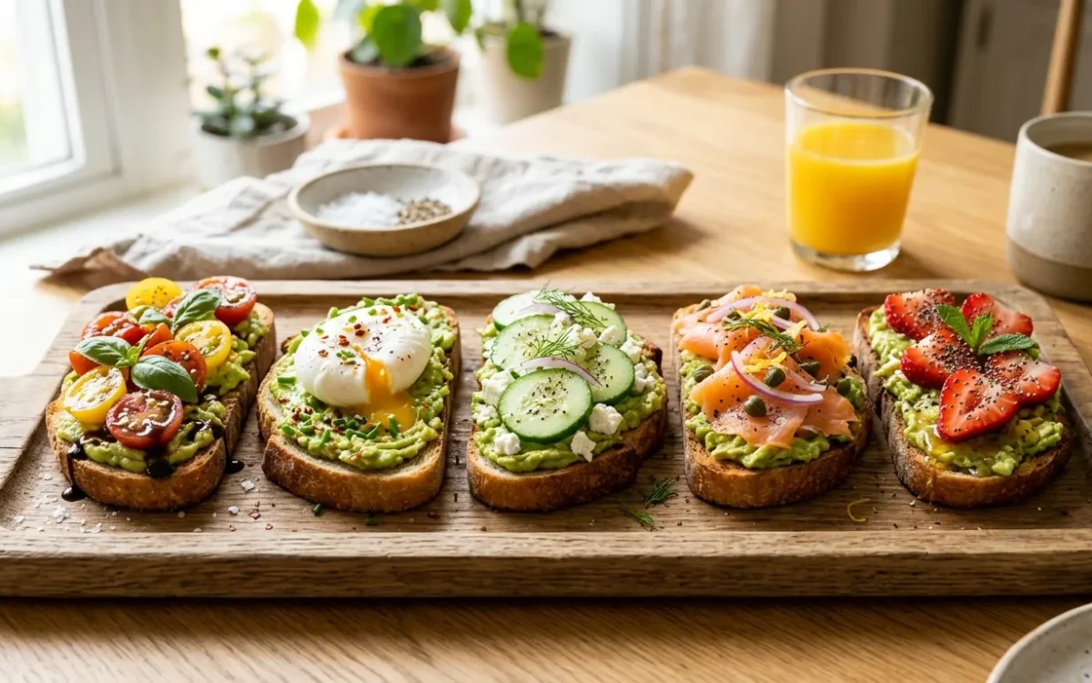 Easy Healthy Avocado Toast Ideas for Breakfast (5 Ways)