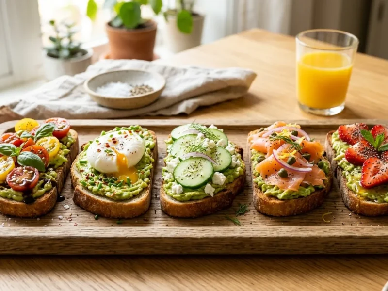 Easy Healthy Avocado Toast Ideas for Breakfast (5 Ways)