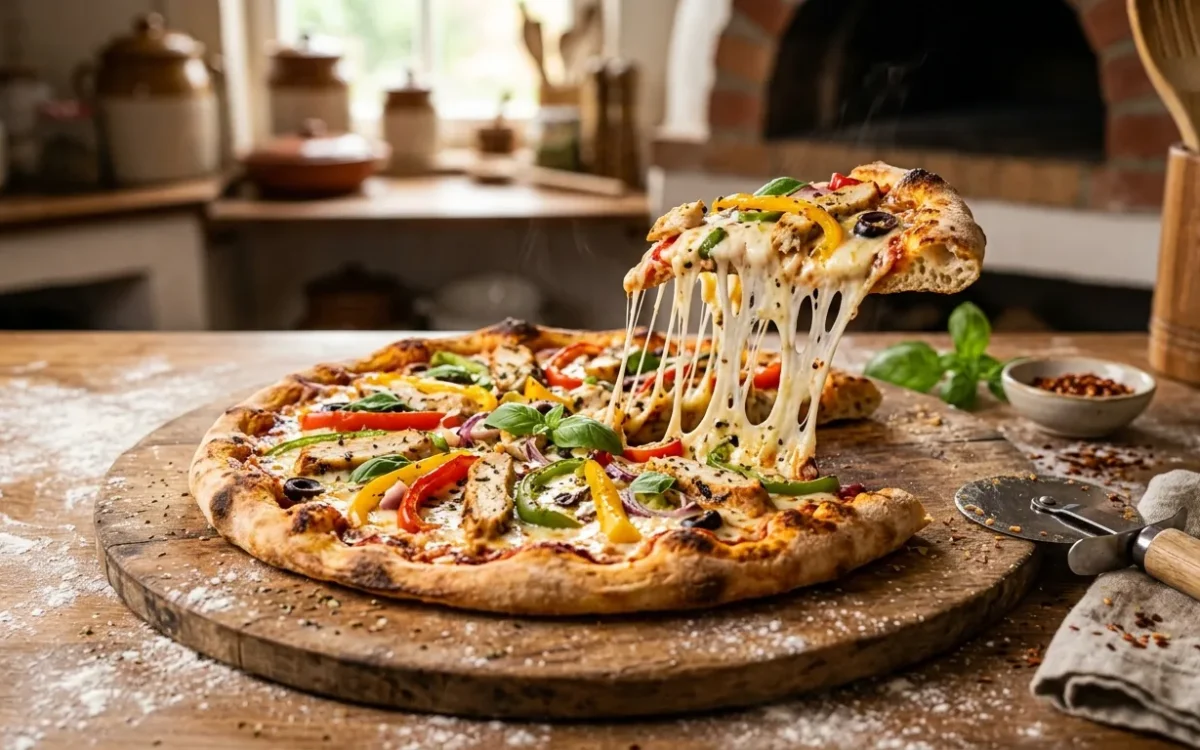 Easy No Yeast Pizza Dough Recipe at Home (No Rise)